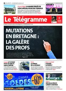 Le Télégramme Ouest Cornouaille – 24 janvier 2022