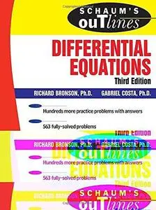 Schaum's Outline of Differential Equations, 3rd edition (Schaum's Outline Series) (Repost)