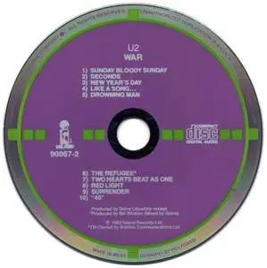 U2 - War (1983) [1985, Island 90067-2]