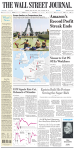The Wall Street Journal – 26 July 2019