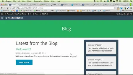 Building a Wordpress Theme With Foundation 5