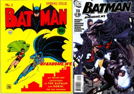 Batman 001-713 (Complete)