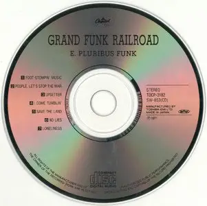 Grand Funk Railroad - E. Pluribus Funk (1971) (Japan TOCP-3182)