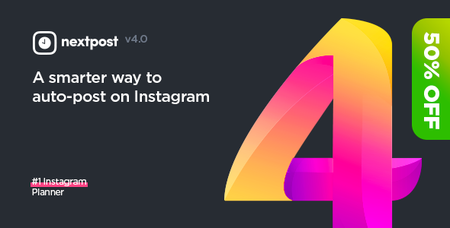 CodeCanyon - Instagram Auto Post & Scheduler - Nextpost Instagram v4.0.4 - 19456996 - NULLED