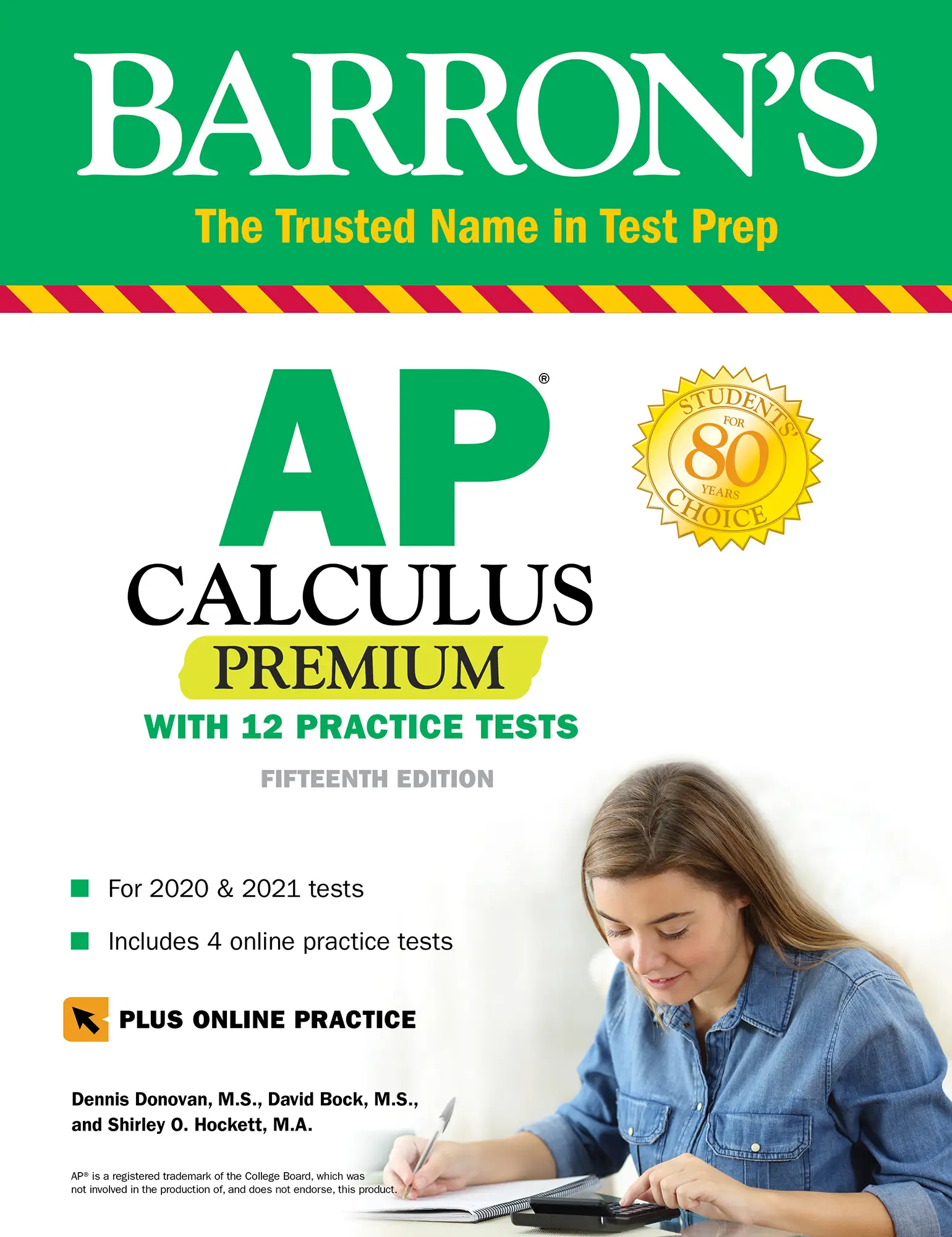 AP Calculus Premium: With 12 Practice Tests (Barron's Test Prep), 15th ...