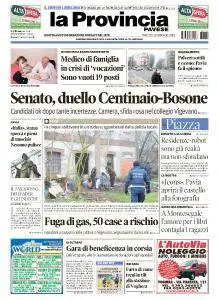 La Provincia Pavese - 30 Gennaio 2018