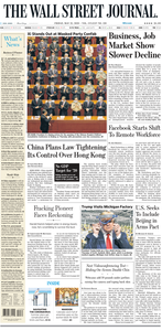 The Wall Street Journal – 22 May 2020