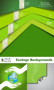 Vectors - Ecology Backgrounds