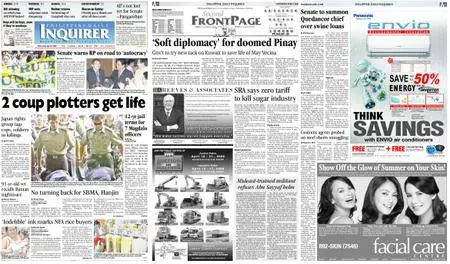 Philippine Daily Inquirer – April 09, 2008