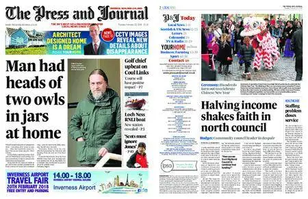 The Press and Journal Highlands and Islands – February 20, 2018