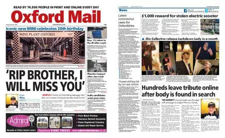 Oxford Mail – April 23, 2021