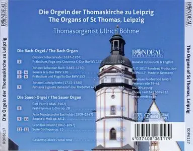 Thomasorganist Ullrich Bohme - The Organs of St Thomas, Leipzig (2017)