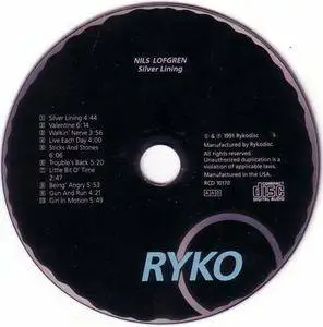 Nils Lofgren - Silver Lining (1991) {Rykodisc} **[RE-UP]**