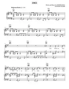1961 - The Fray (Piano-Vocal-Guitar)
