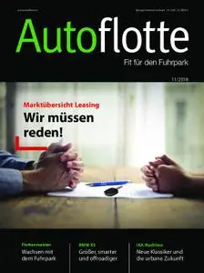 Autoflotte - Oktober 2018