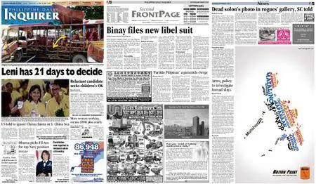 Philippine Daily Inquirer – September 19, 2015