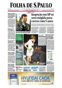 Jornal Folha de São Paulo (29/12/2012 - Sábado) - 29 de dezembro de 2012 - Sábado