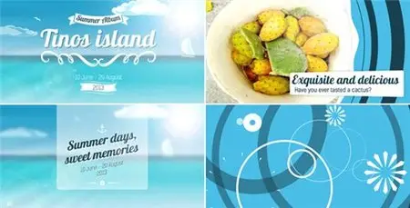 Trip to Island Summer Album - After Effects Project (Videohive)