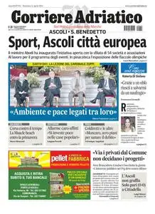 Corriere Adriatico Ascoli - 14 Aprile 2024