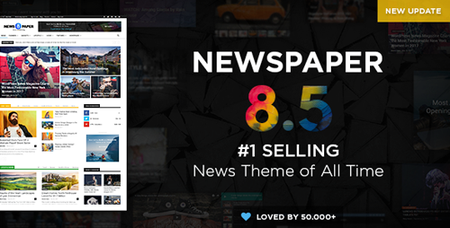 ThemeForest - Newspaper v8.5 - WordPress Theme - 5489609 - NULLED