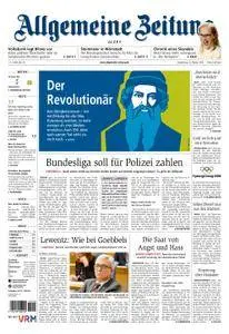 Allgemeine Zeitung Alzey - 22. Februar 2018