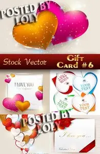 Gift cards #6 - Stock Vector