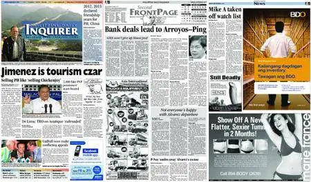 Philippine Daily Inquirer – September 02, 2011