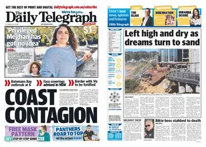 The Daily Telegraph (Sydney) – July 20, 2020