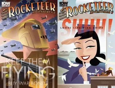 Rocketeer Adventures 2 #1-4 (2012) Complete