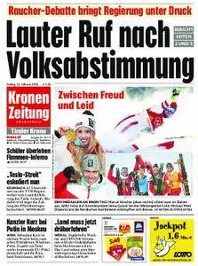 Kronen Zeitung Tirol - 23. Februar 2018