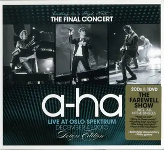 A-ha - Ending On A High Note: The Final Concert (Live At Oslo Spektrum December 4th, 2010) (2011) {2CD/DVD Deluxe Edition}