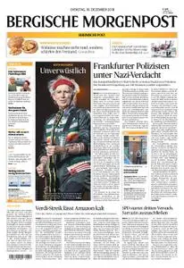 Bergische Morgenpost – 18. Dezember 2018