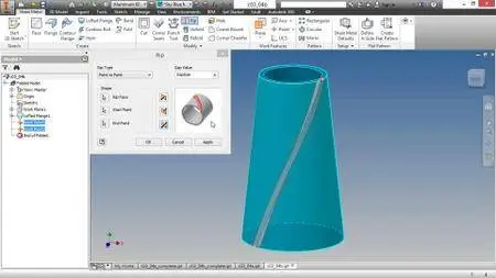 Inventor: Sheet Metal Design