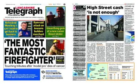 Lancashire Telegraph (Burnley, Pendle, Rossendale) – May 27, 2020