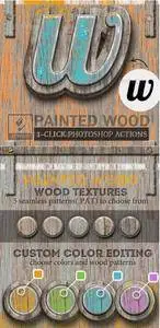 GraphicRiver - Painted Wood Photoshop Actions