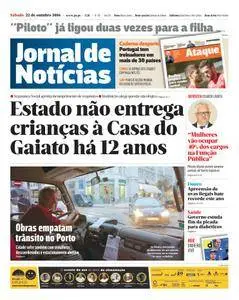 Jornal de Notícias - 22 de outubro 2016