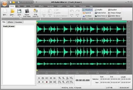 AVS Audio Editor 6.1.2.375 Portable