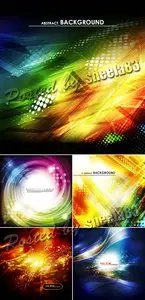 Amazing Abstract Backgrounds Vector 2