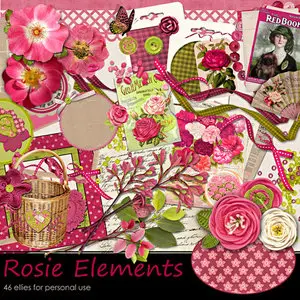 Scrap Kit: Rosie