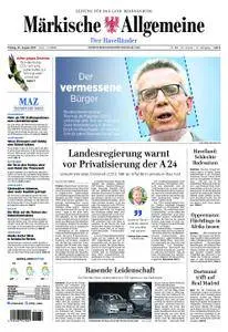 Märkische Allgemeine Der Havelländer - 25. August 2017