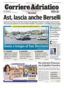 Corriere Adriatico Pesaro - 16 Aprile 2024