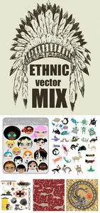 Ethnic Vector Mix