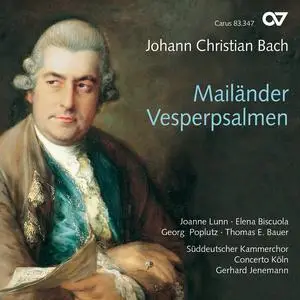 Gerhard Jenemann, Concerto Köln, Süddeutscher Kammerchor - Johann Christian Bach: Mailänder Vesperpsalmen (2010)