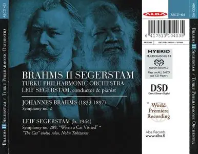 Leif Segerstam, Turku Philharmonic Orchestra - Johannes Brahms: Symphony No.2; Leif Segerstam: Symphony No.289 (2017)
