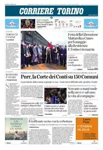 Corriere Torino - 25 Aprile 2023