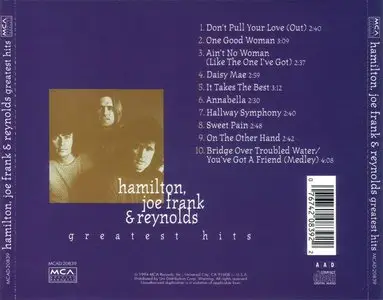 Hamilton, Joe Frank & Reynolds - Greatest Hits (1994) *Re-Up*