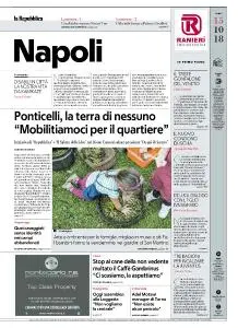 la Repubblica Napoli - 15 Ottobre 2018