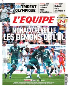 L’equipe du Dimanche 25 Août 2024