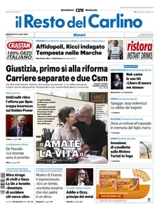 Il Resto del Carlino Rimini - 23 Luglio 2025