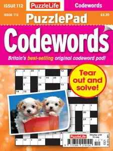 PuzzleLife PuzzlePad Codewords - June 2025